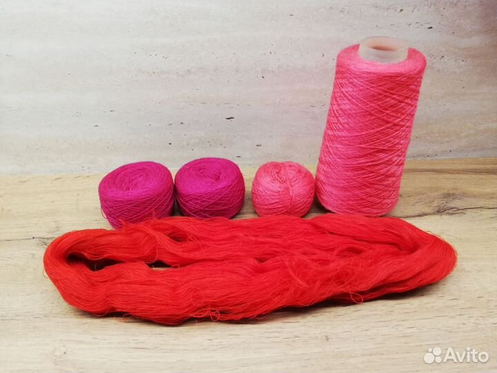 Пряжа для рукоделия. Прибор для перемотки пряжи