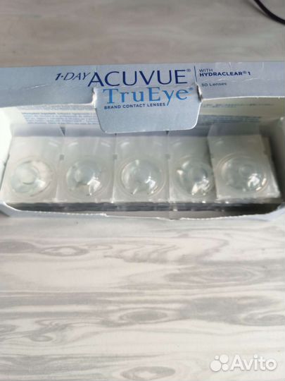 Контактные линзы acuvue 1-Day TruEye