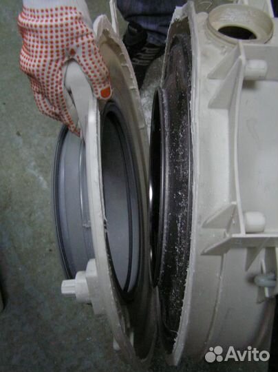 Замена подшипников на не разборных баках