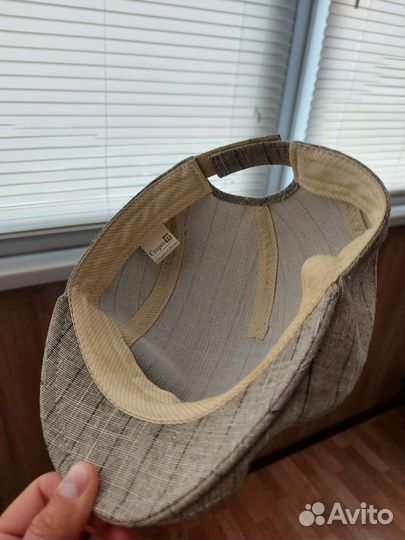 Кепка мужская льняная