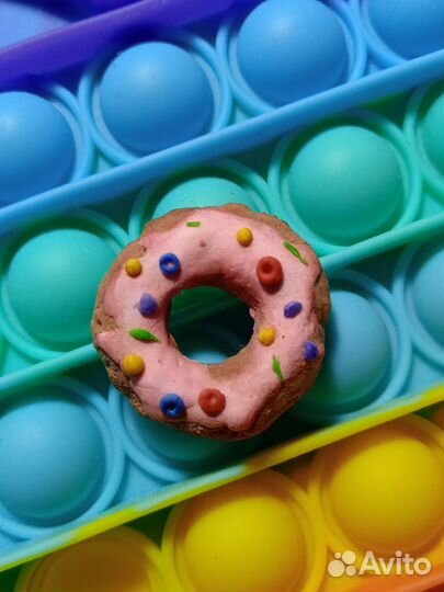 Магнит пончик ручной работы