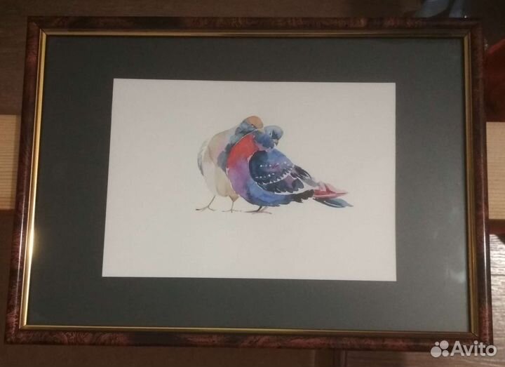 Акварель с теплом Феодосии