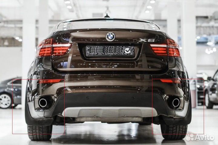 Брызговики BMW X6 E71 / F16 2008-2019 (под пороги)