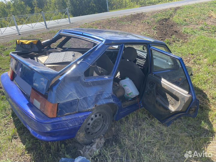 ВАЗ 2114 Samara 1.6 МТ, 2007, битый, 216 000 км