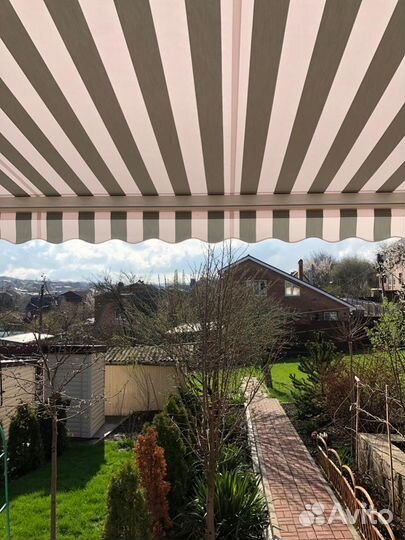 Маркиза для террасы, ширина 4,55 м х вылет 3 м
