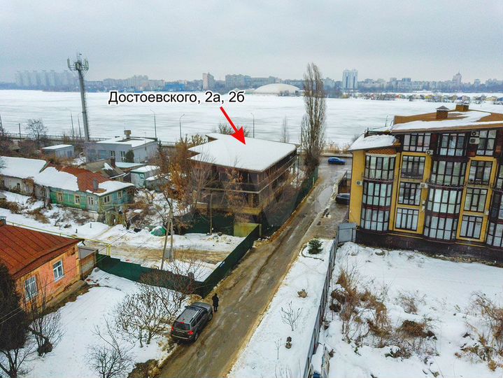 Здания более 1000 м² на 6 сотках в центре Воронежа