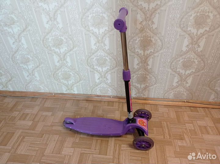 Самокат детский трехколесный бу. Торг