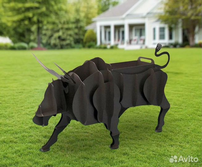 Чертежи мангалов в виде животных