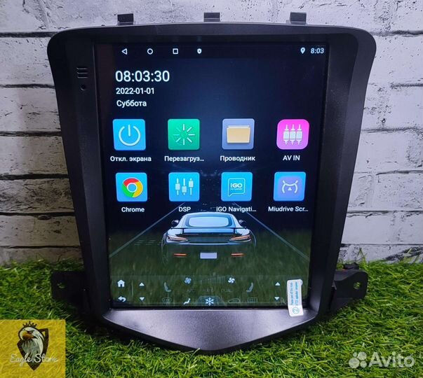 Магнитола 2+32gb Chevrolet Cruze Tesla