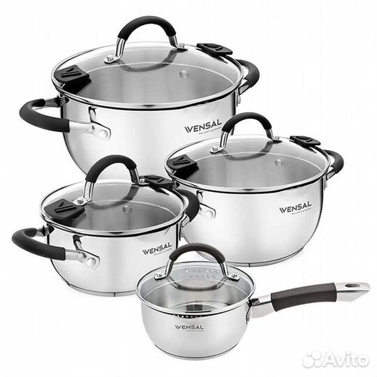 Vensal набор кастрюль