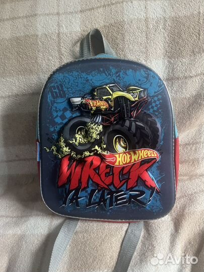 Рюкзак Хот Вилс для дошкольника