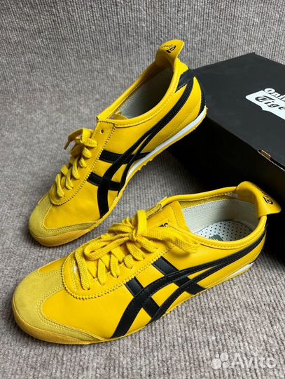 Кросовки onitsuka tiger mexico 66 yellow