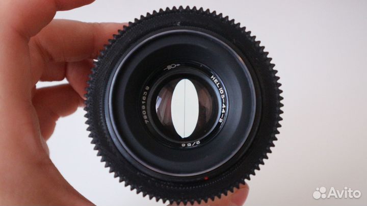 Cine-Mod Гелиос 44-2 м42 Анаморфотное боке и блики