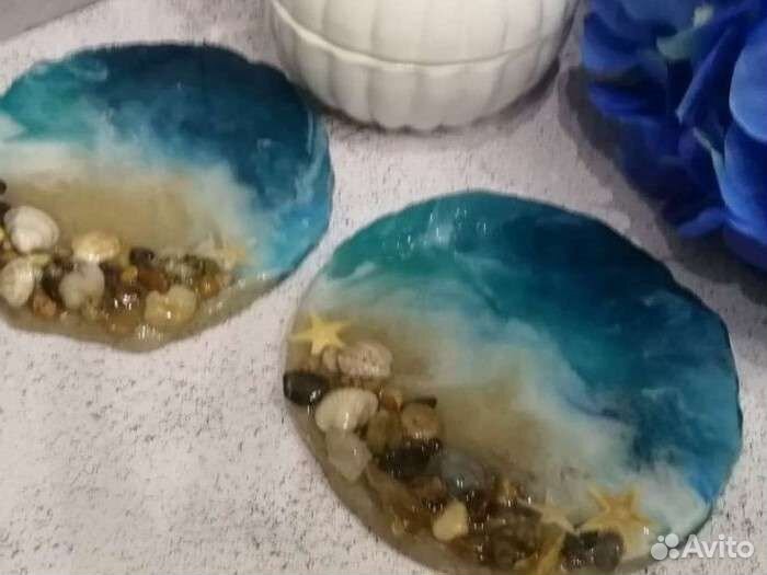 Подстаканники из эпоксидной смолы