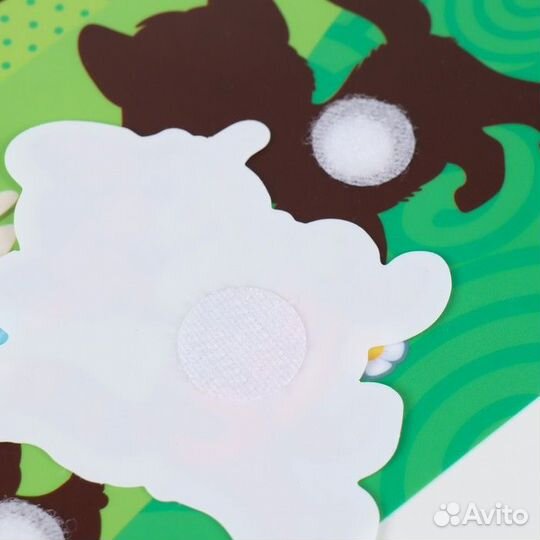 Игра на липучках, конструктор 