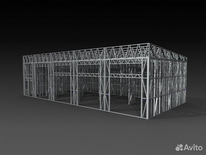 Лстк каркас сто на 4 поста от завода-изготовителя
