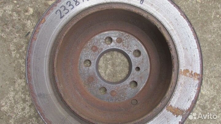 Диск тормозной задний