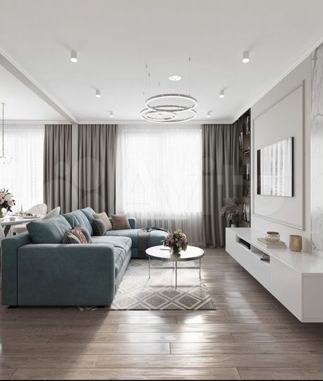 3-к. квартира, 91 м² (Грузия)