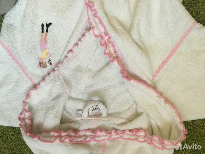 Махровый Халат для девочки