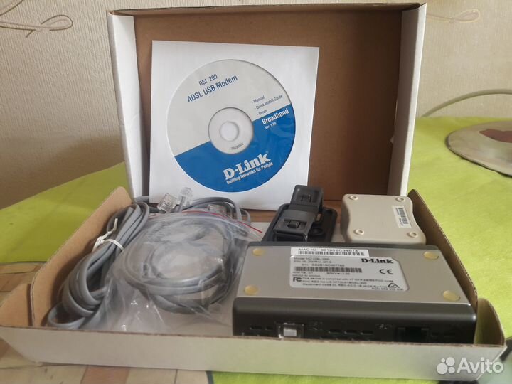 Adsl Модем D-Link-200