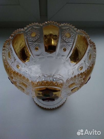 Ваза конфетница на ножке