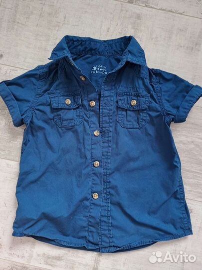 Рубашка на мальчика 98-104