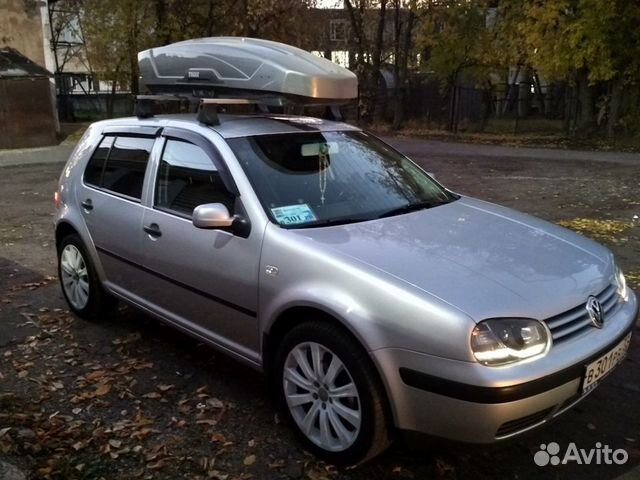Автобокс (багажник) на Volkswagen Golf