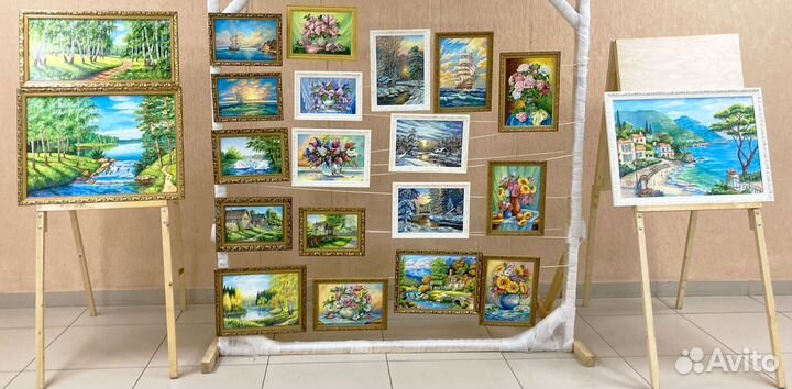 Картина акрилом 