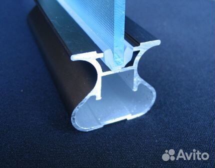 Уплотнитель силиконовый для стекол и зеркал 4 мм