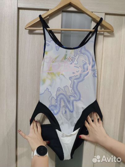 Купальник женский слитный размер 48