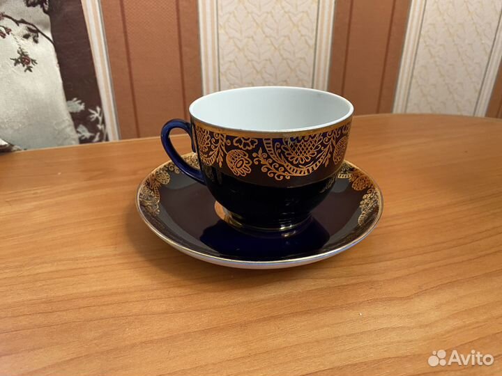 Чайная пара лфз кобальт
