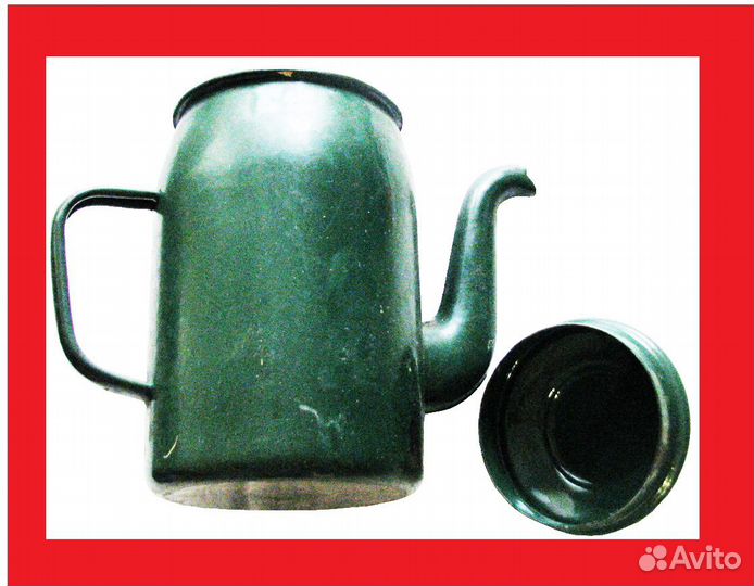 Чайник эмалированный СССР