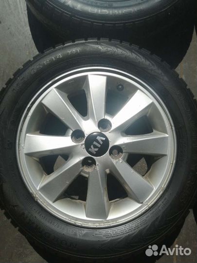 Зимние колёса Kia/Hyundai 165/65/14 Nokian