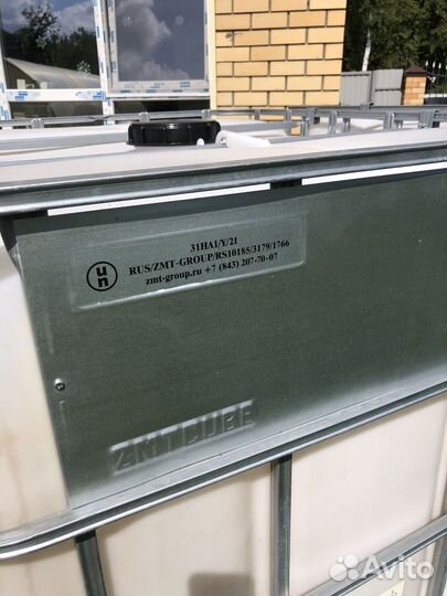 Кубы для воды Еврокуб на поддоне