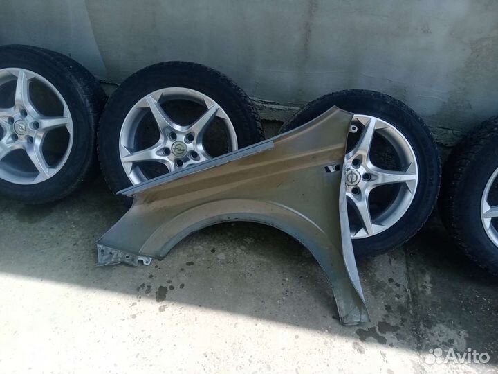 Крыло переднее правое легковой Опель astra Н купе