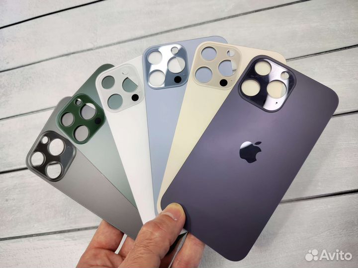 Заднее стекло на iPhone xr в корпусе 13/14 про