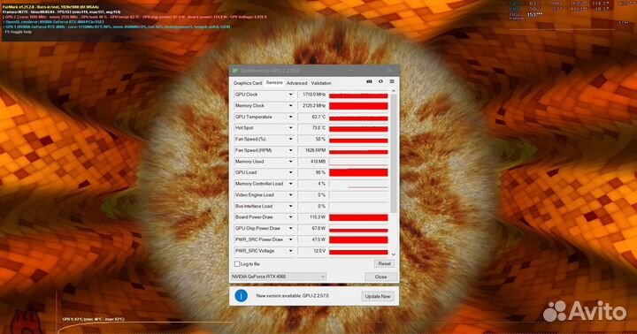 Видеокарта KFA2 GeForce RTX 4060 X Black