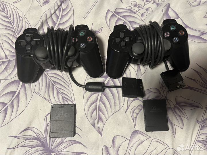 Пульт и видеокарта PS2