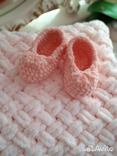 Розовый плед.Плюшевый подарок на Д/Р, Выписку