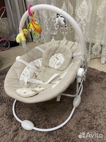 Детские качели шезлонг