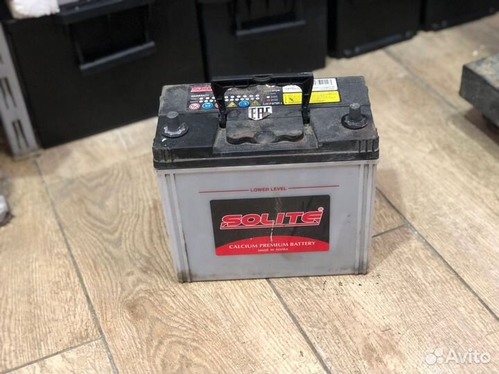 Аккумулятор Б/У 50 ампер Solire 24R