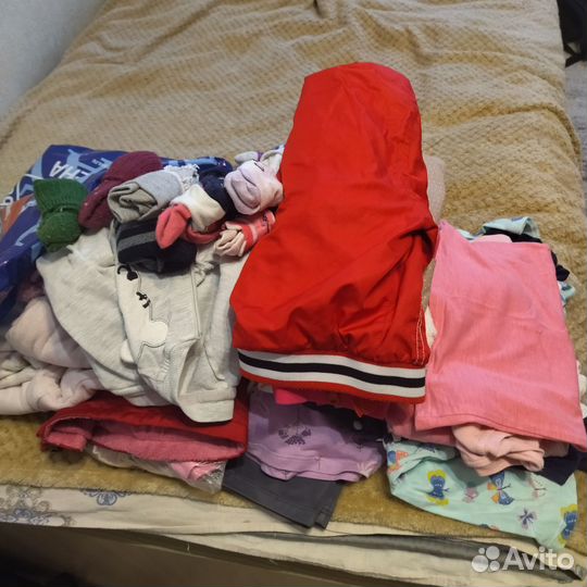 Вещи пакетом на девочку