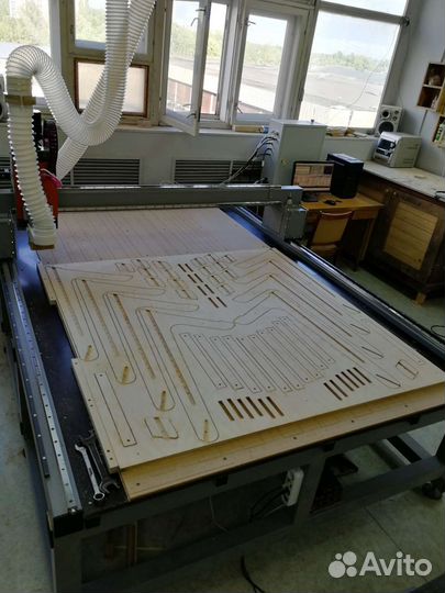 Фрезеровка, резка, раскрой на чпу станке