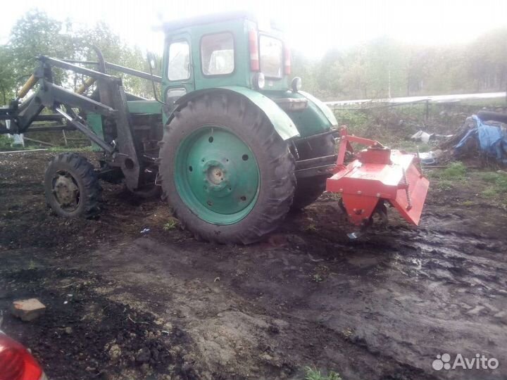 Вспашка земли почвофрезой, плугом