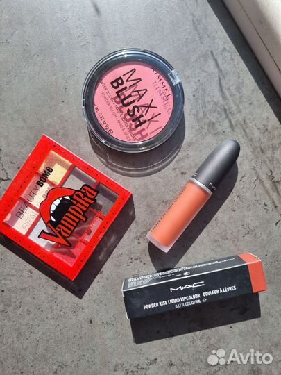 Сет косметики Mac, Beauty bomb, Rimmel
