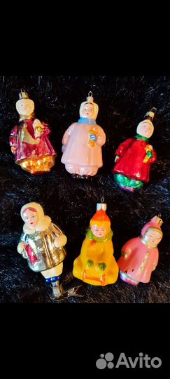 Елочные игрушки СССР