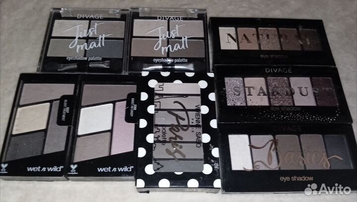 Новые палетки теней, оригинал