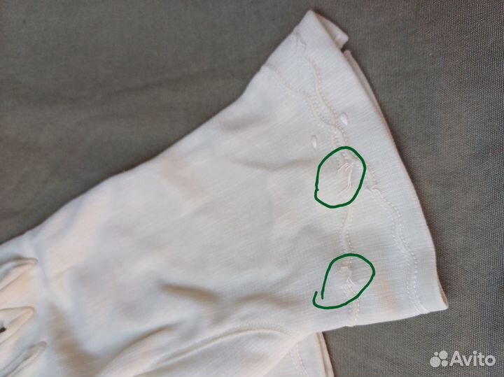 Перчатки капроновые 7 7,5 М СССР винтаж