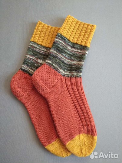 Носки вязаные ручной работы