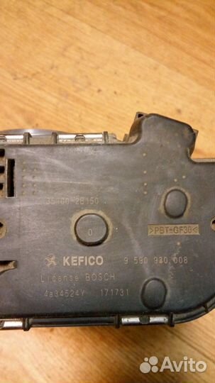 Дроссельная заслонка hyundai solaris1.6